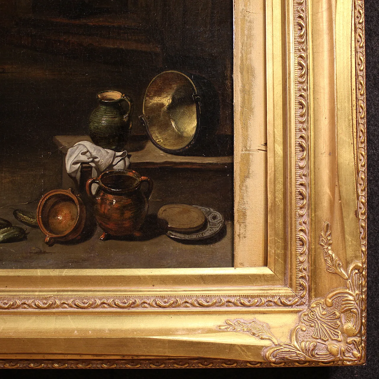 Flemish genre scene painting, 17th century 7