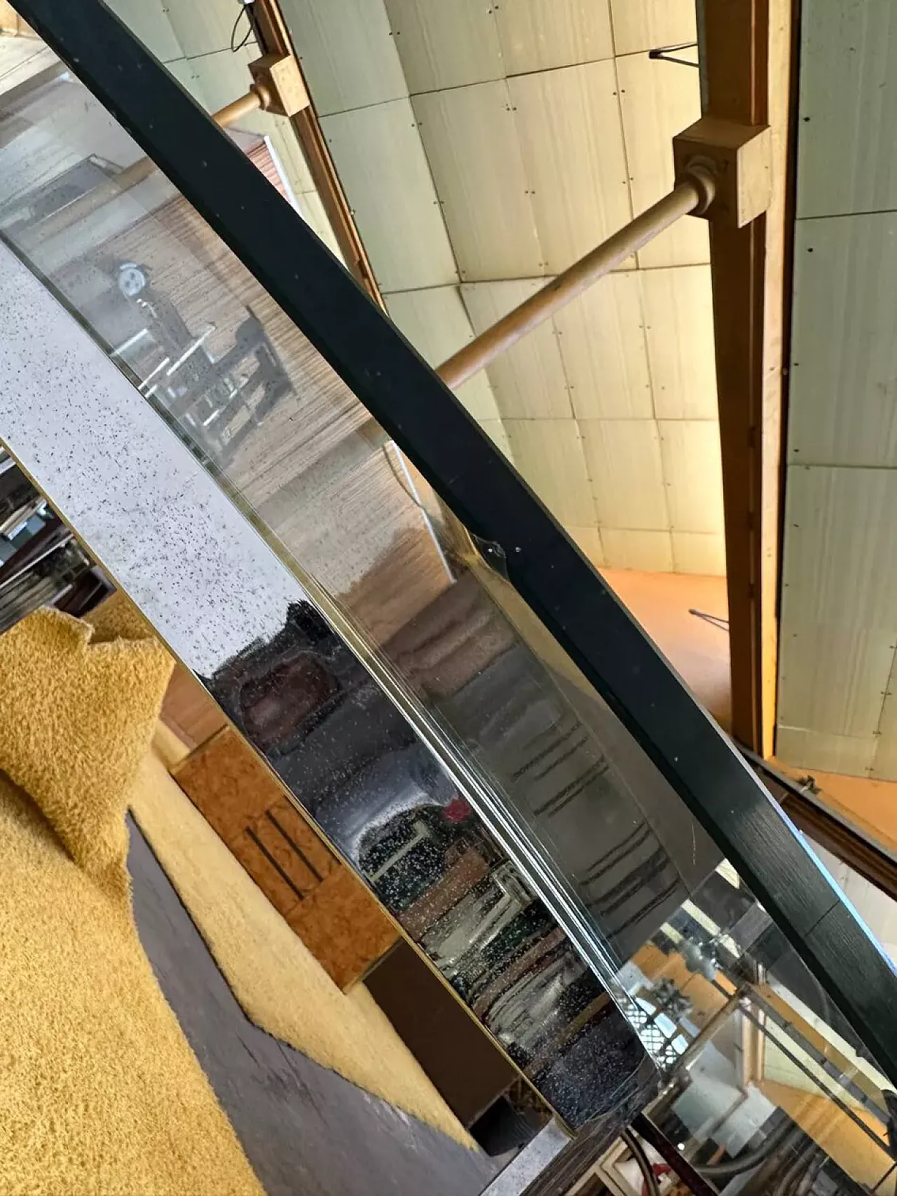 Glass dining table by Vittorio Introini, 20th century 9