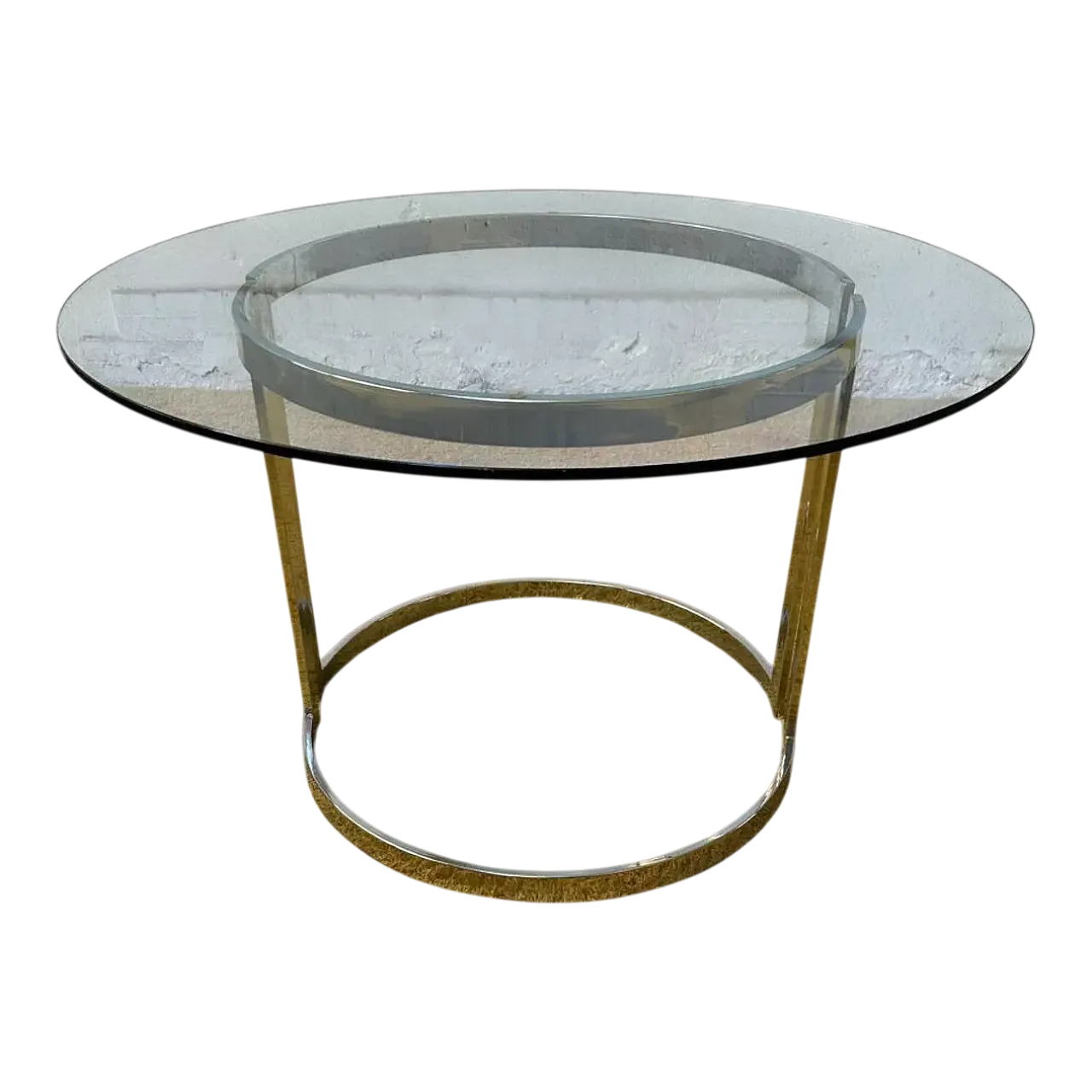 Glass dining table by Vittorio Introini, 20th century 11
