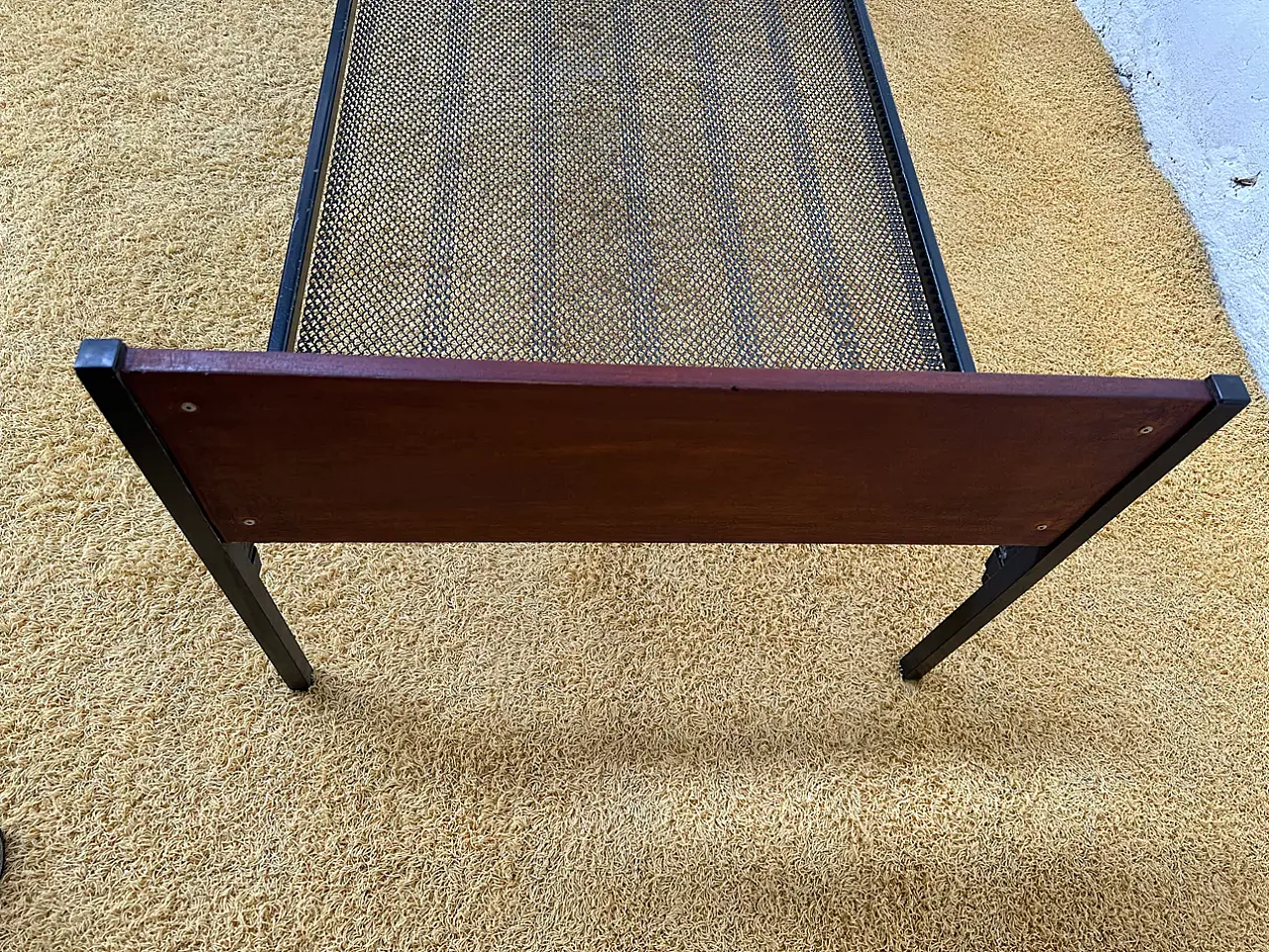 Divano letto o letto singolo con impiallacciatura in teak, '900 6