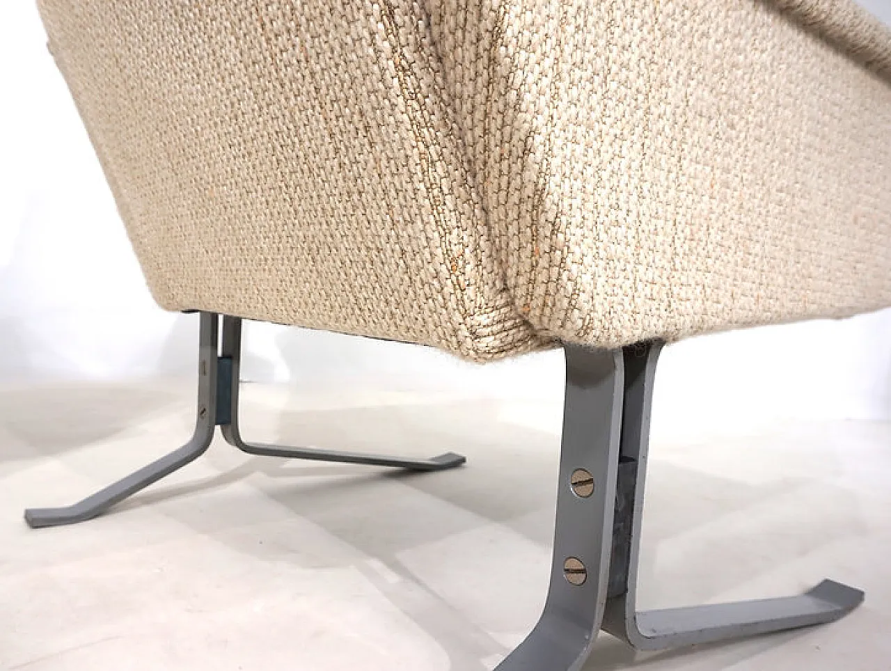 Coppia di sedie a sdraio a sbalzo Röhl, anni '60 8