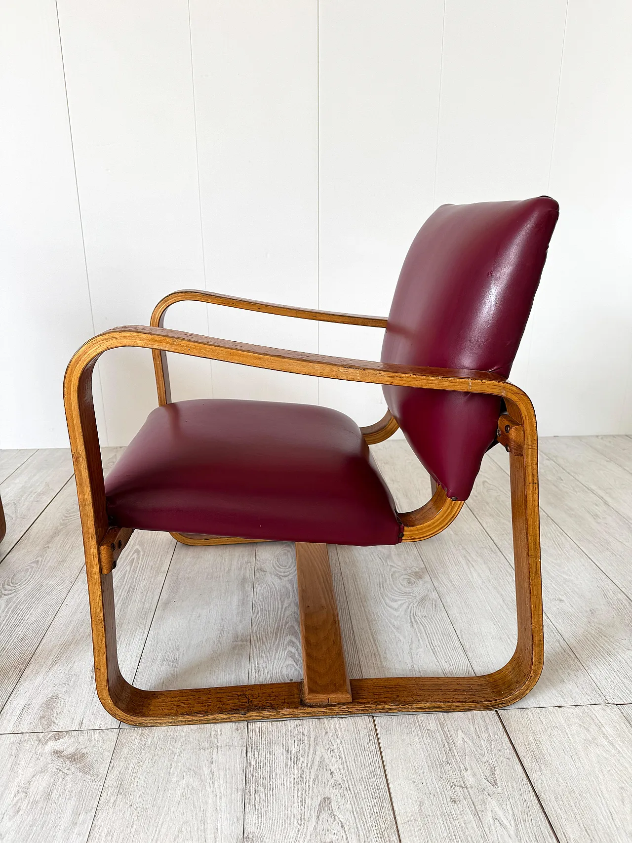 Coppia di poltrone Lamellare di Giuseppe Pagano Pogatschnig, anni '40 7