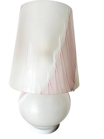 Murano glass table lamp, 1980s