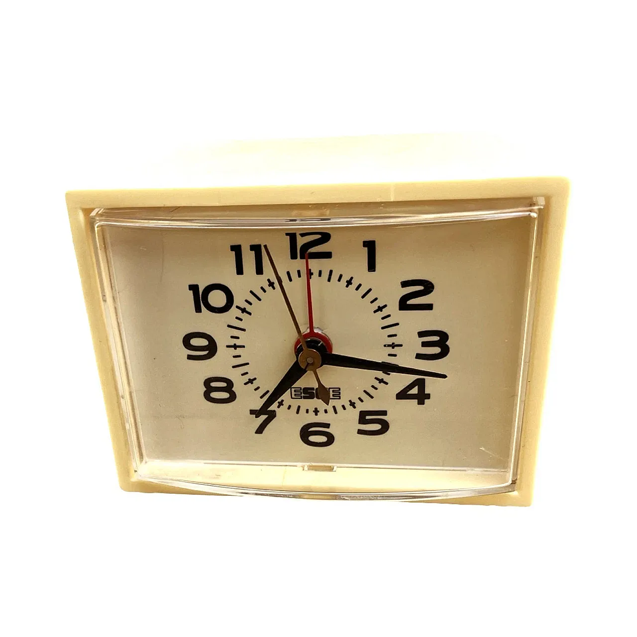 Modernist electric alarm clock ESGE, 1970s 1