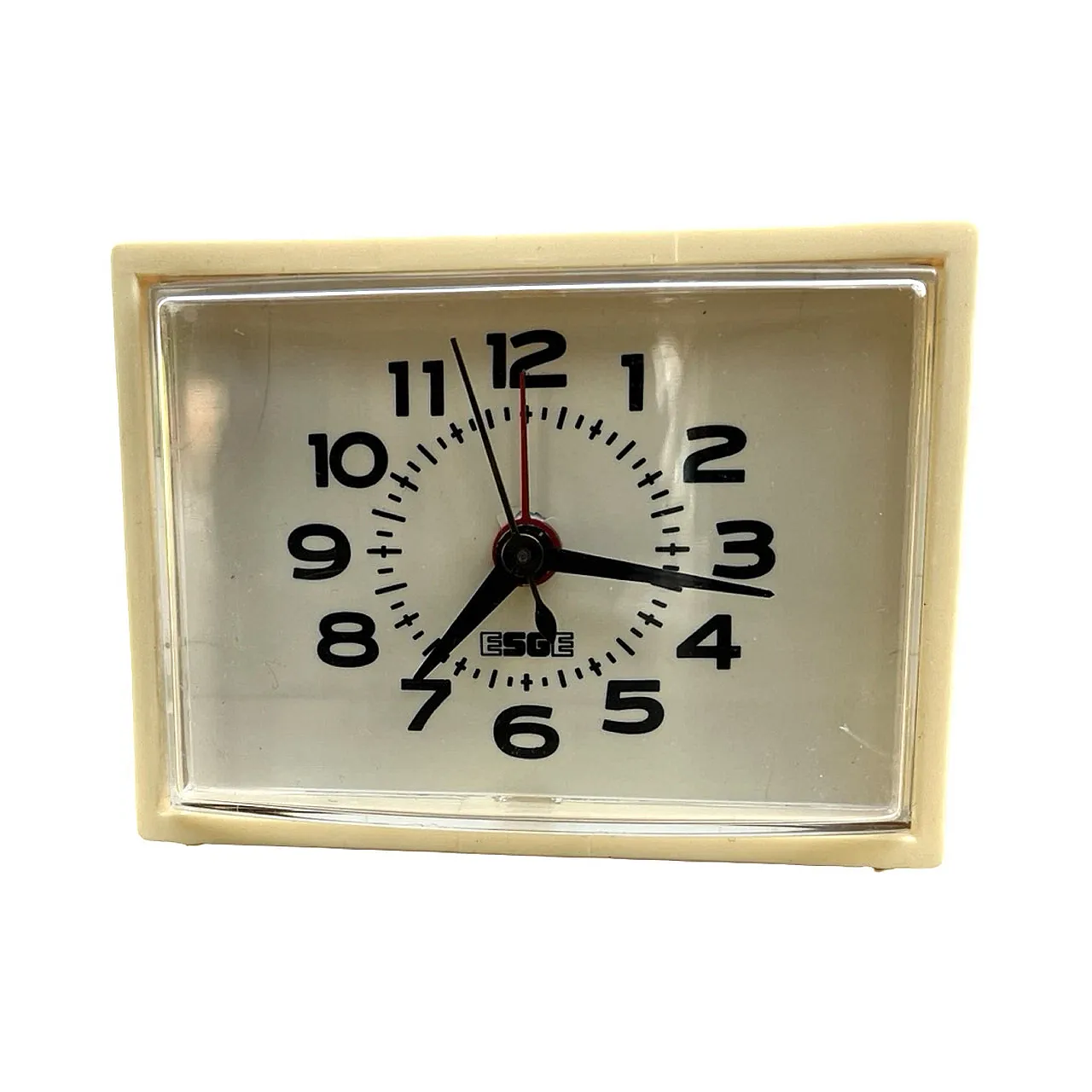 Modernist electric alarm clock ESGE, 1970s 3