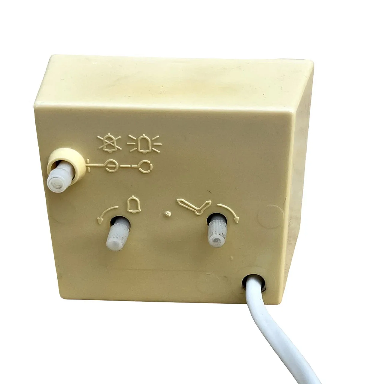 Modernist electric alarm clock ESGE, 1970s 6