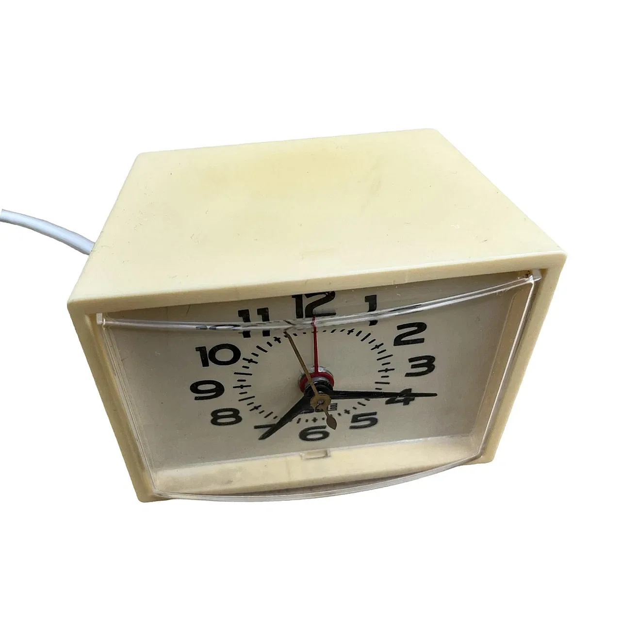 Modernist electric alarm clock ESGE, 1970s 8