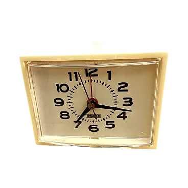 Modernist electric alarm clock ESGE, 1970s