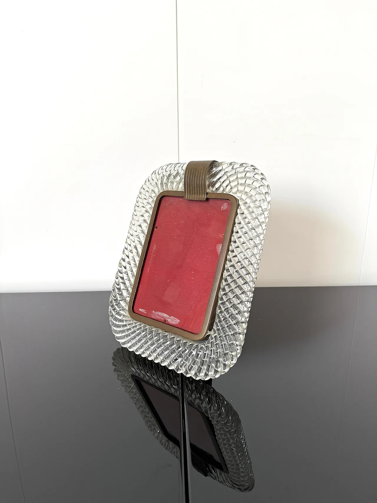 Photo frame by Barovier & Toso, 1940s 2