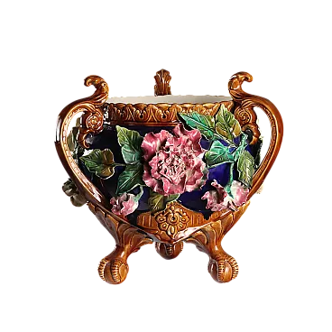 Cachepot in ceramica smaltata, '900