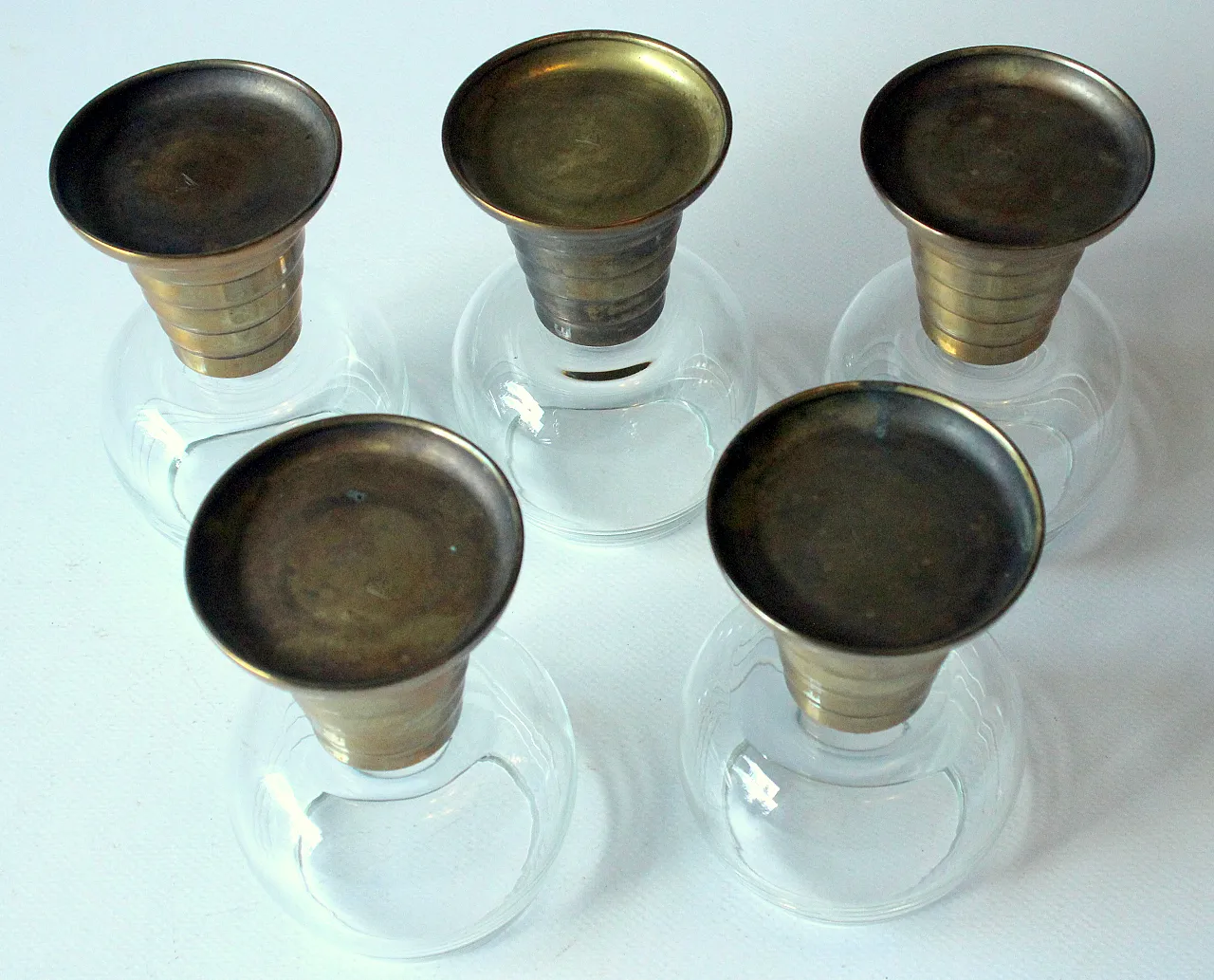 5 calici da vino Böhme & Hennen Dresda, anni '20 6