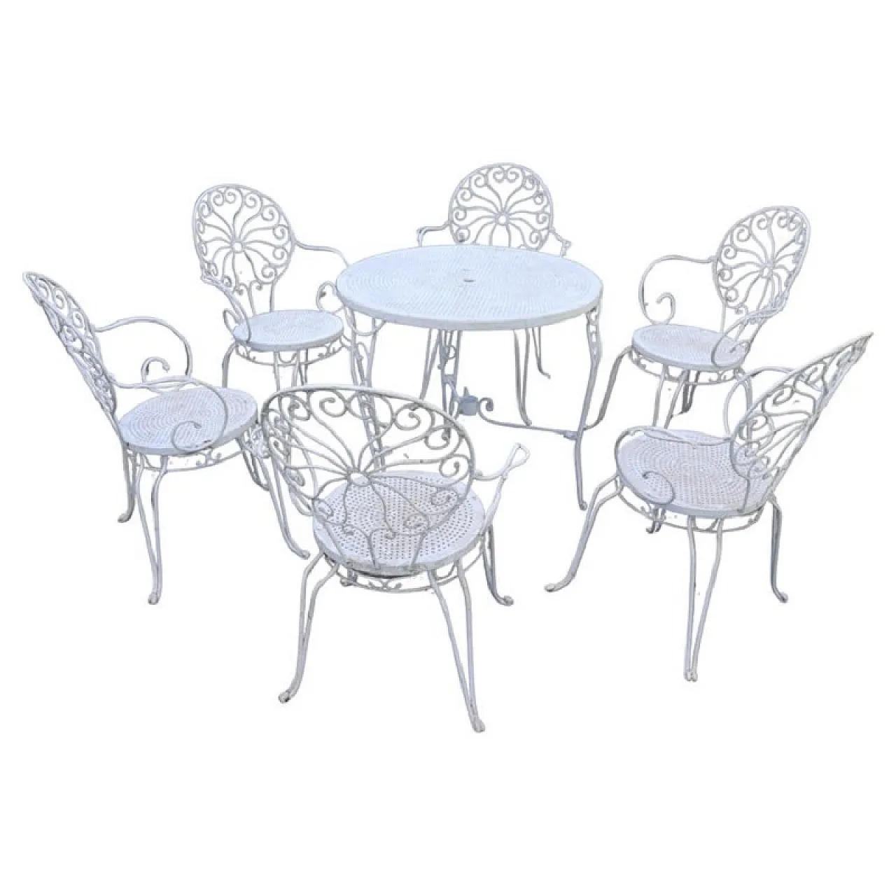 Iron garden set, 1970s 1