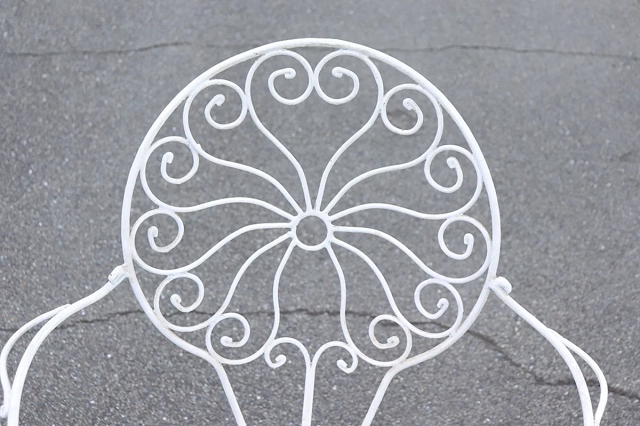 Iron garden set, 1970s 5