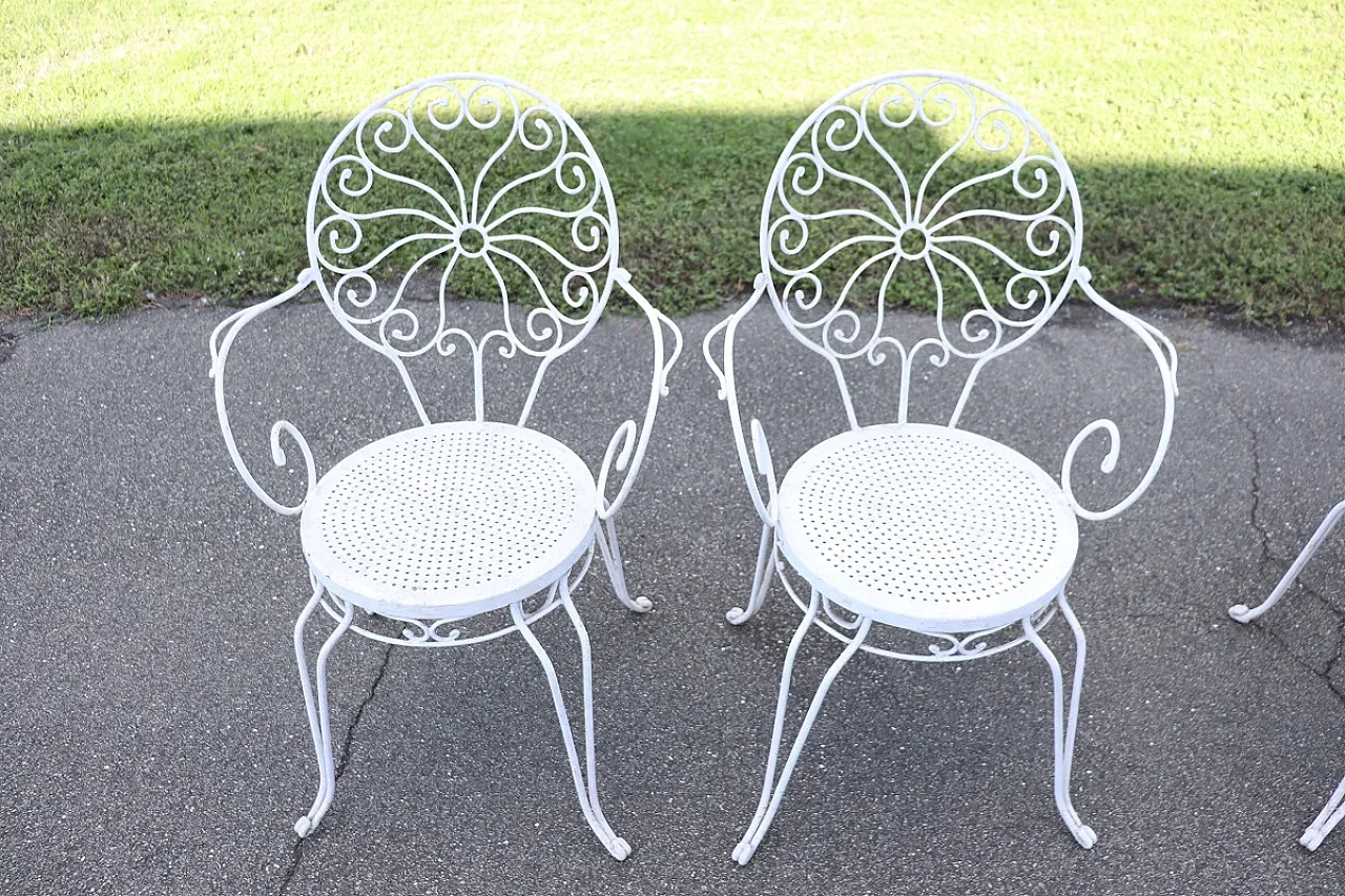 Iron garden set, 1970s 9