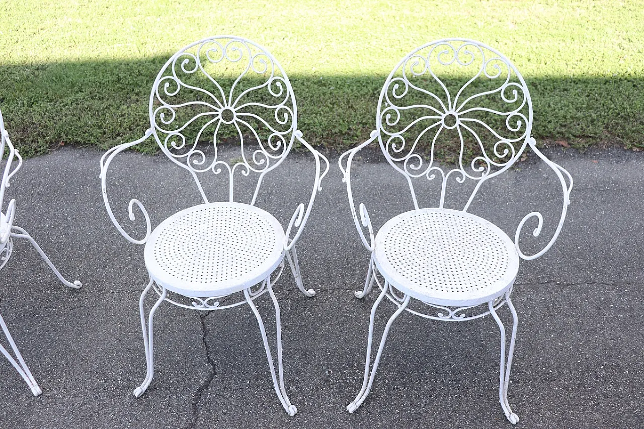 Iron garden set, 1970s 10