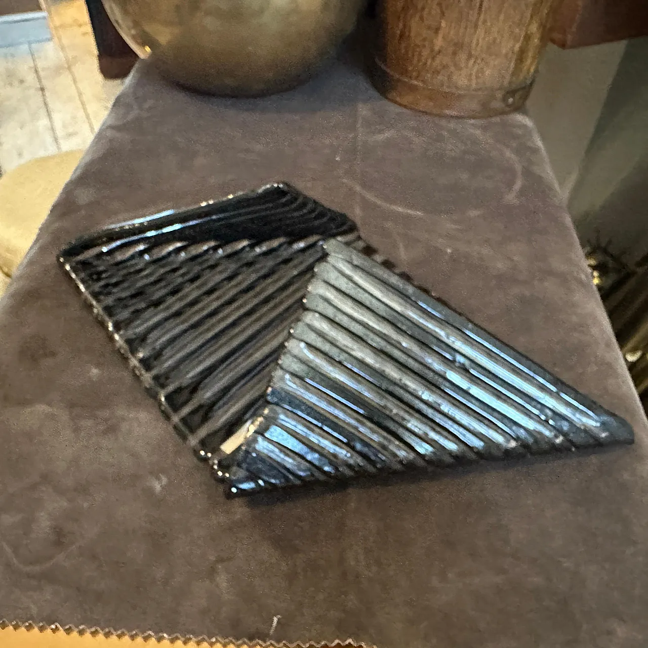 Vide pochette in vetro di Murano di Venini, anni '80 6