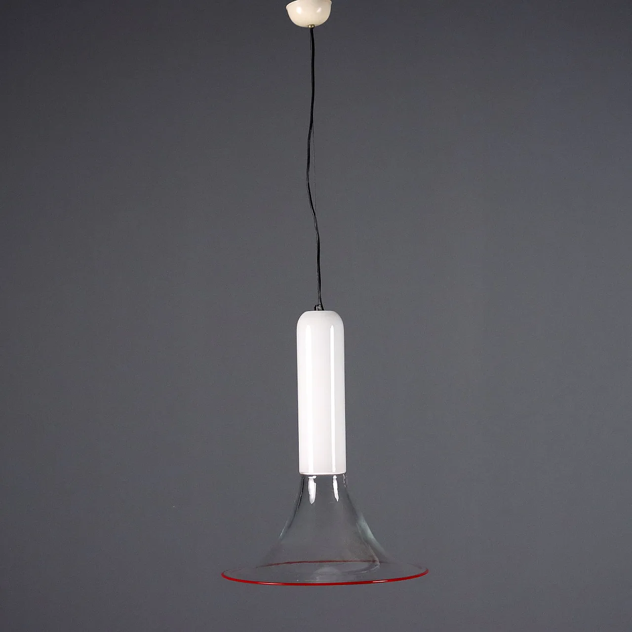 Plafoniera in vetro di Murano, anni '70 6