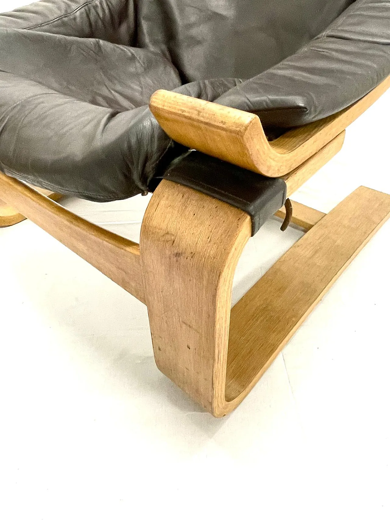 Pair of Kroken armchairs by Ake Fribytter for Nelo Mobel, 70s 19