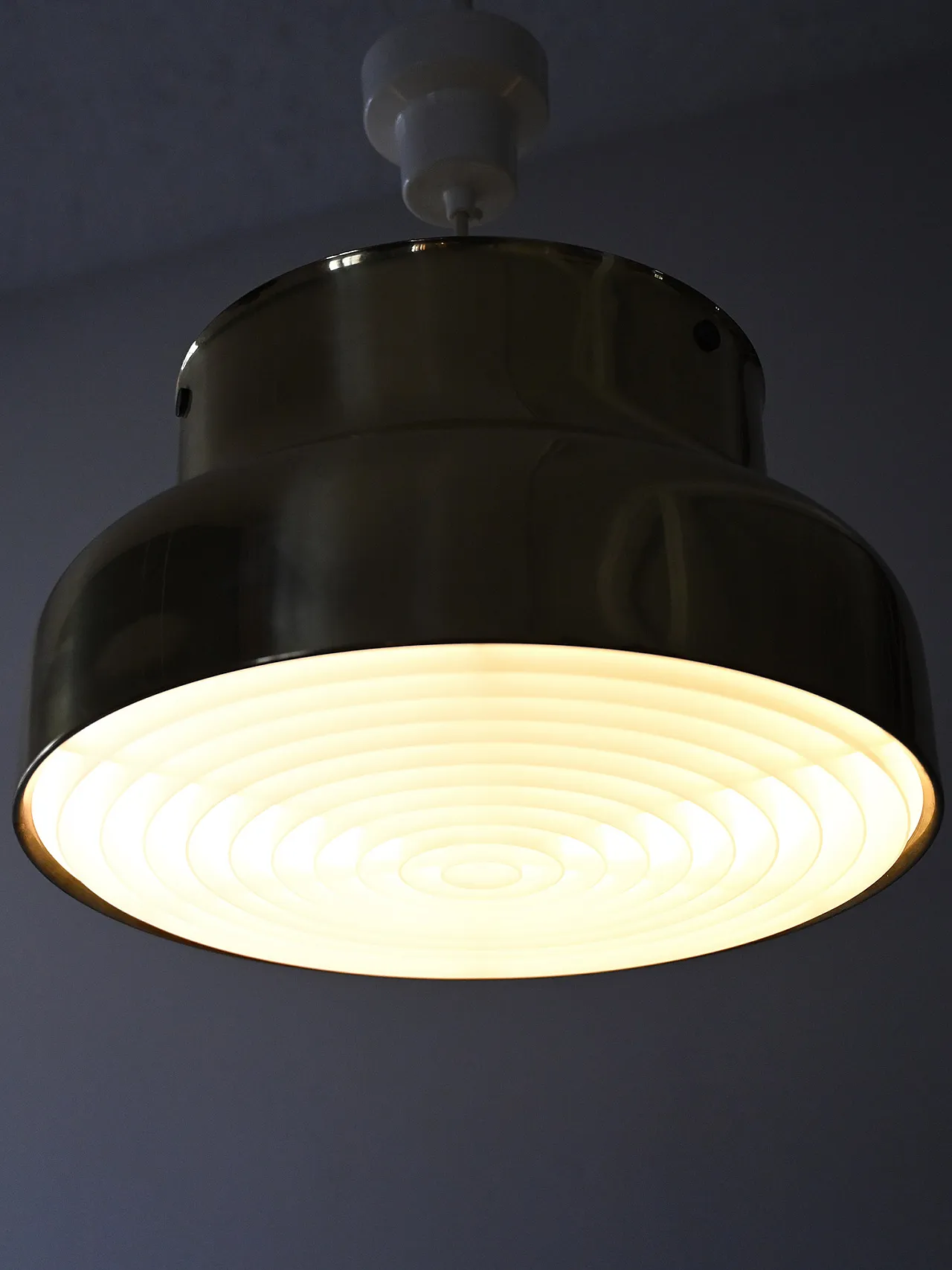 Lampada da soffitto Bumling in ottone di Anders Pehrson 2