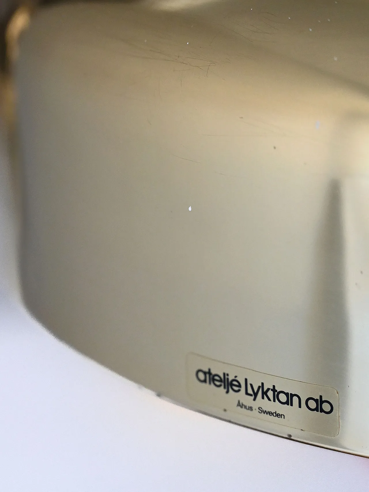 Lampada da soffitto Bumling in ottone di Anders Pehrson 5