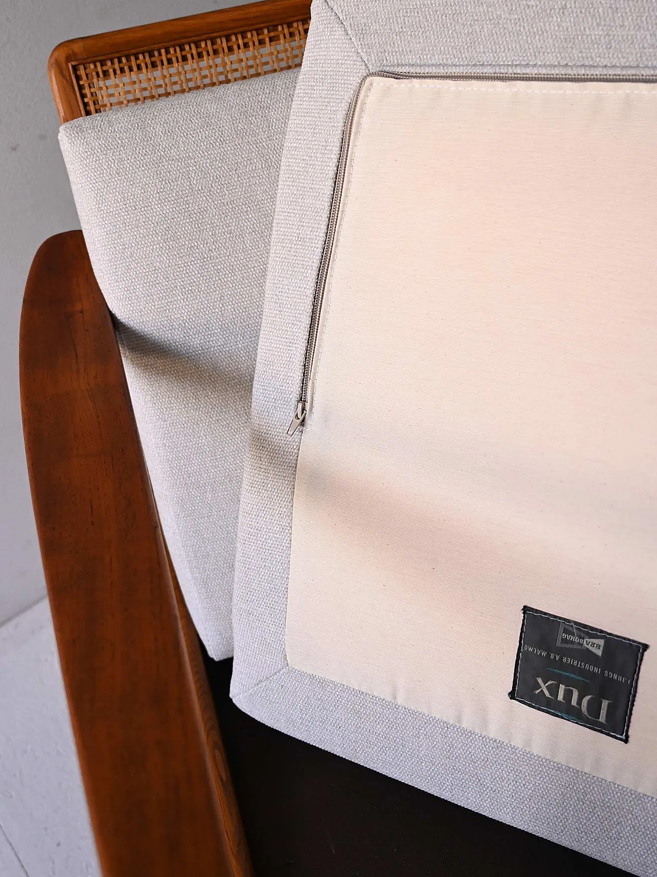 Swedish teak armchair by Folke Ohlsson for DUX 12