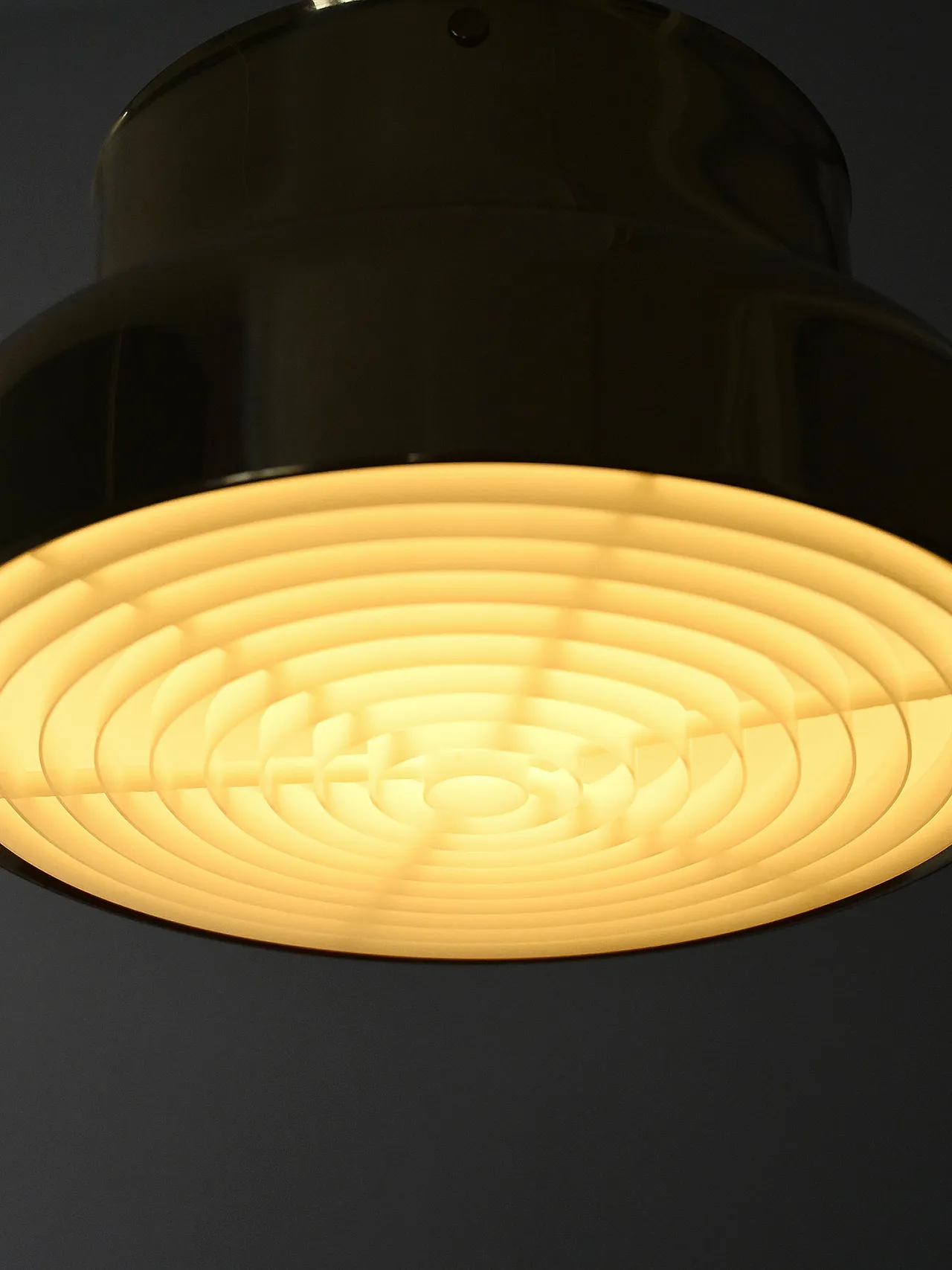 Lampada da soffitto Bumling in ottone di Anders Pehrson 4