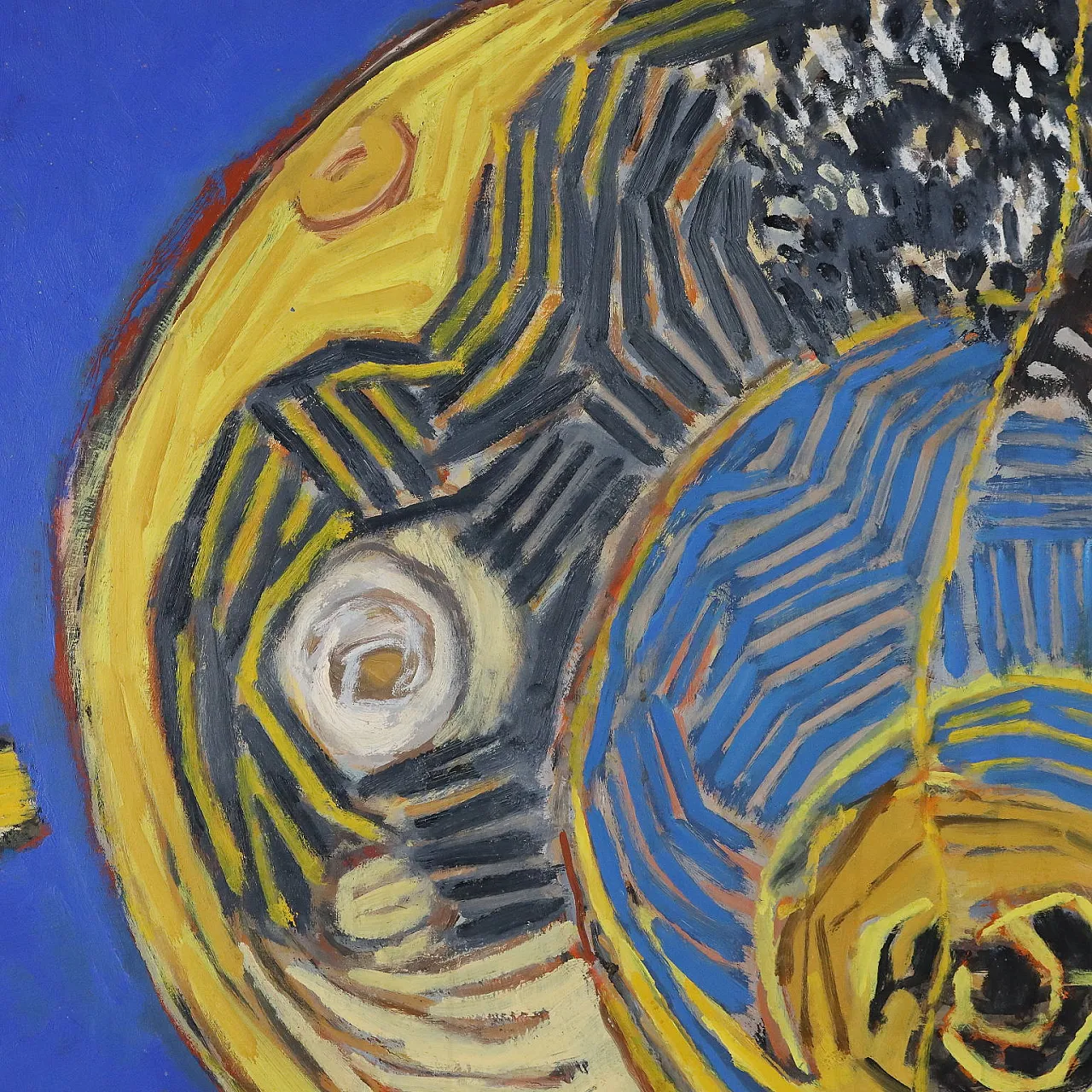 Painting by ORAZI, oil on canvas, 1970s 4