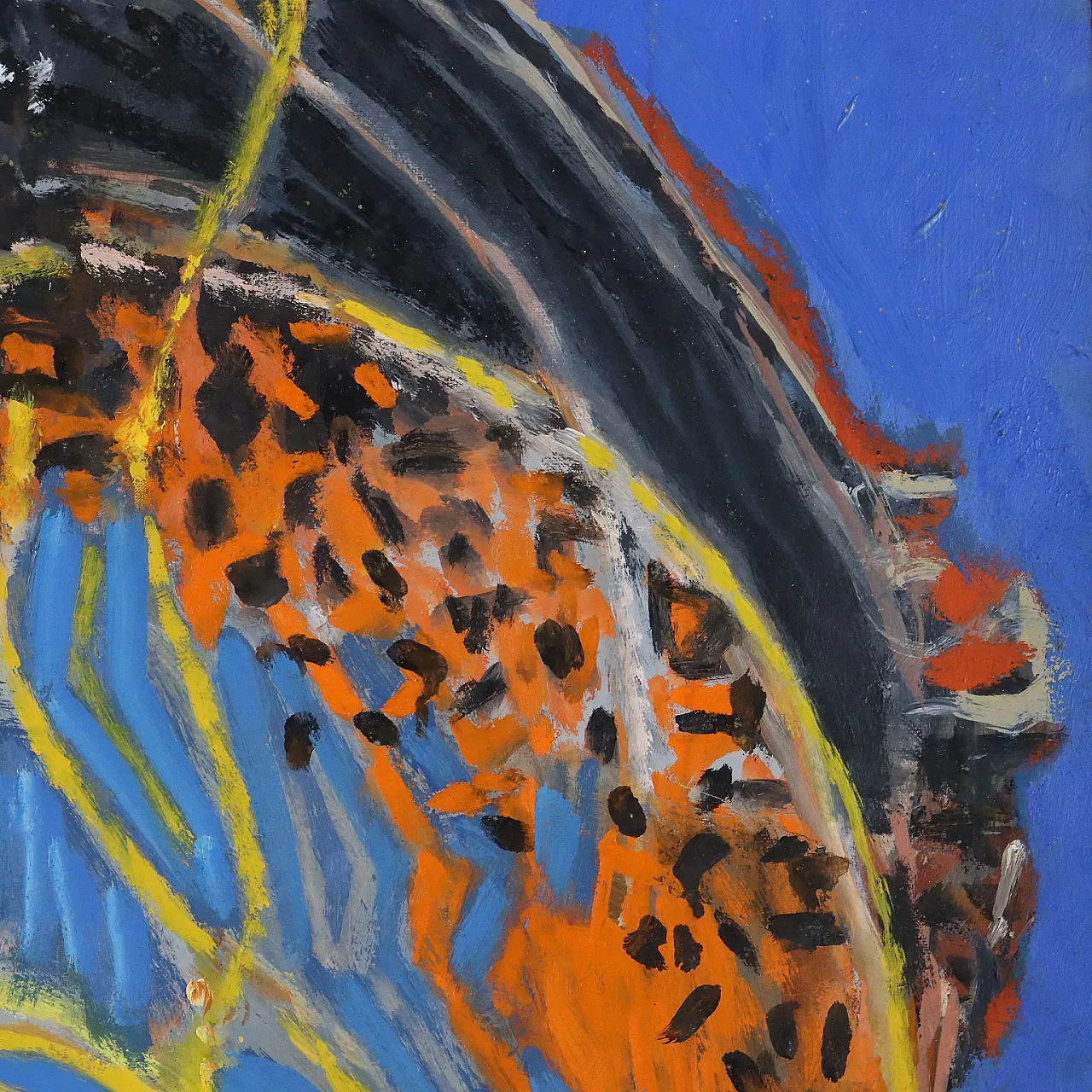 Painting by ORAZI, oil on canvas, 1970s 5