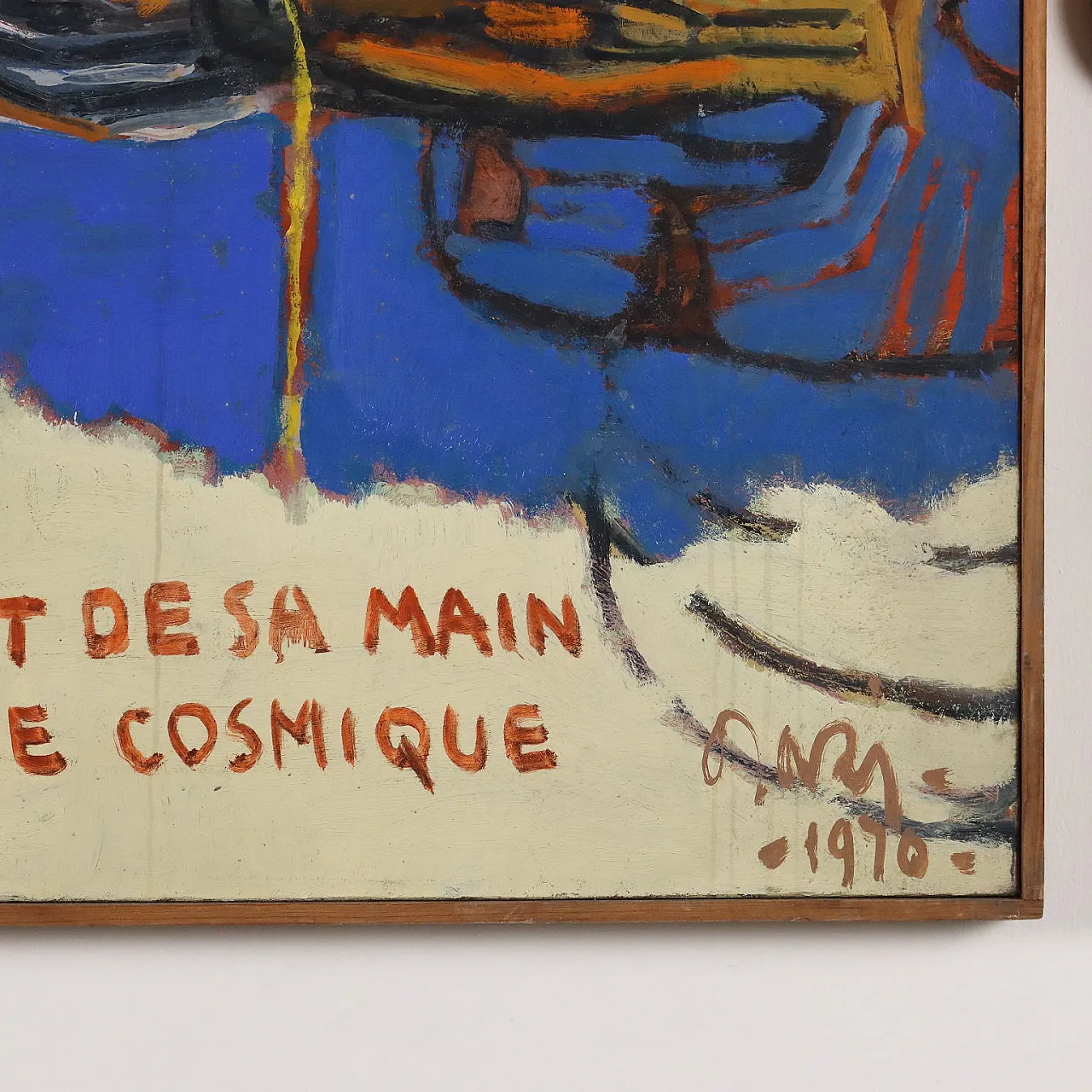 Painting by ORAZI, oil on canvas, 1970s 8