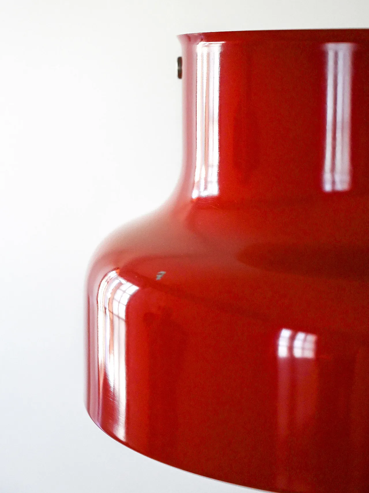Red “Bumling” pendant lamp by Anders Pehrson 4