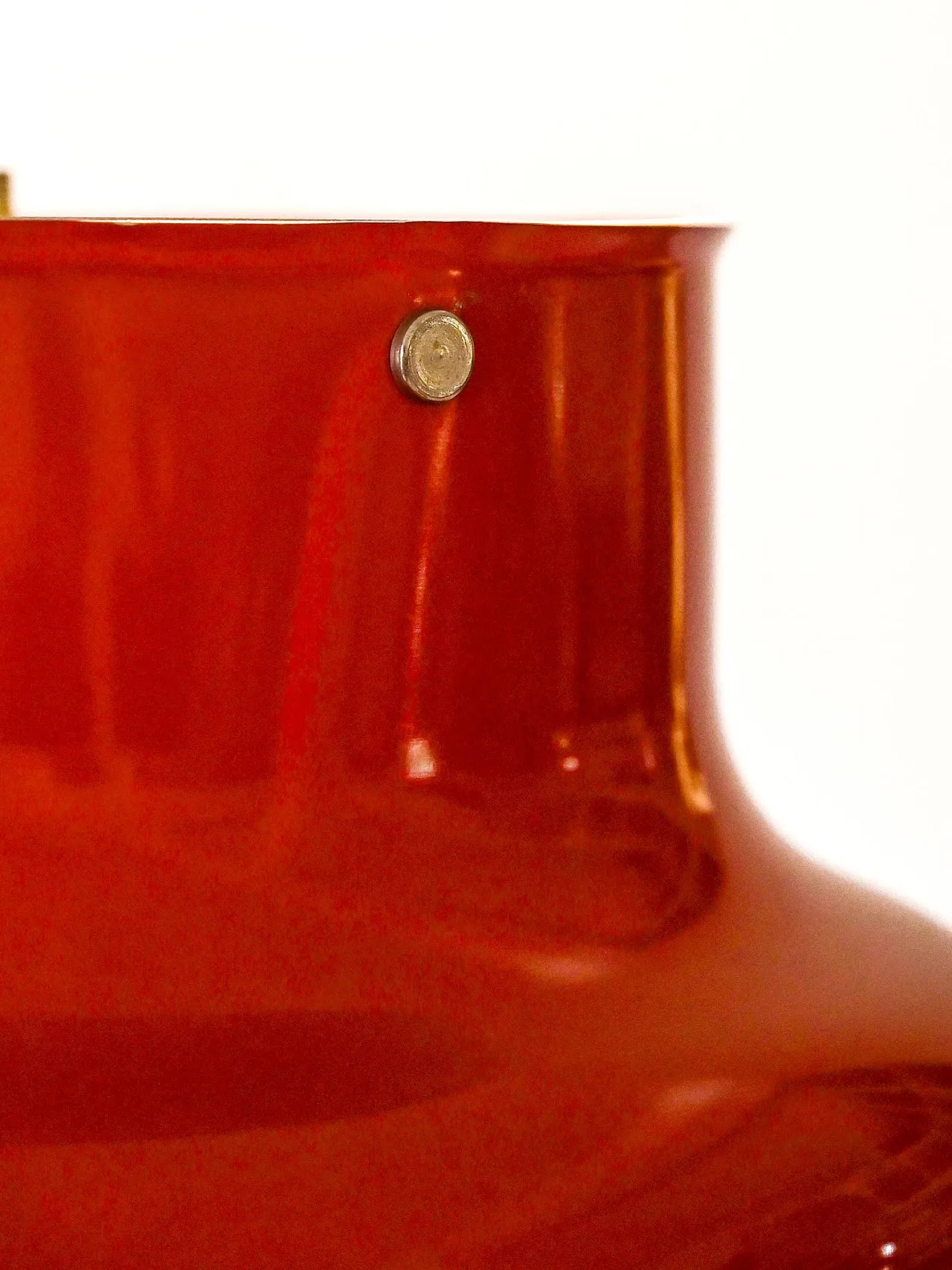 Red “Bumling” pendant lamp by Anders Pehrson 5