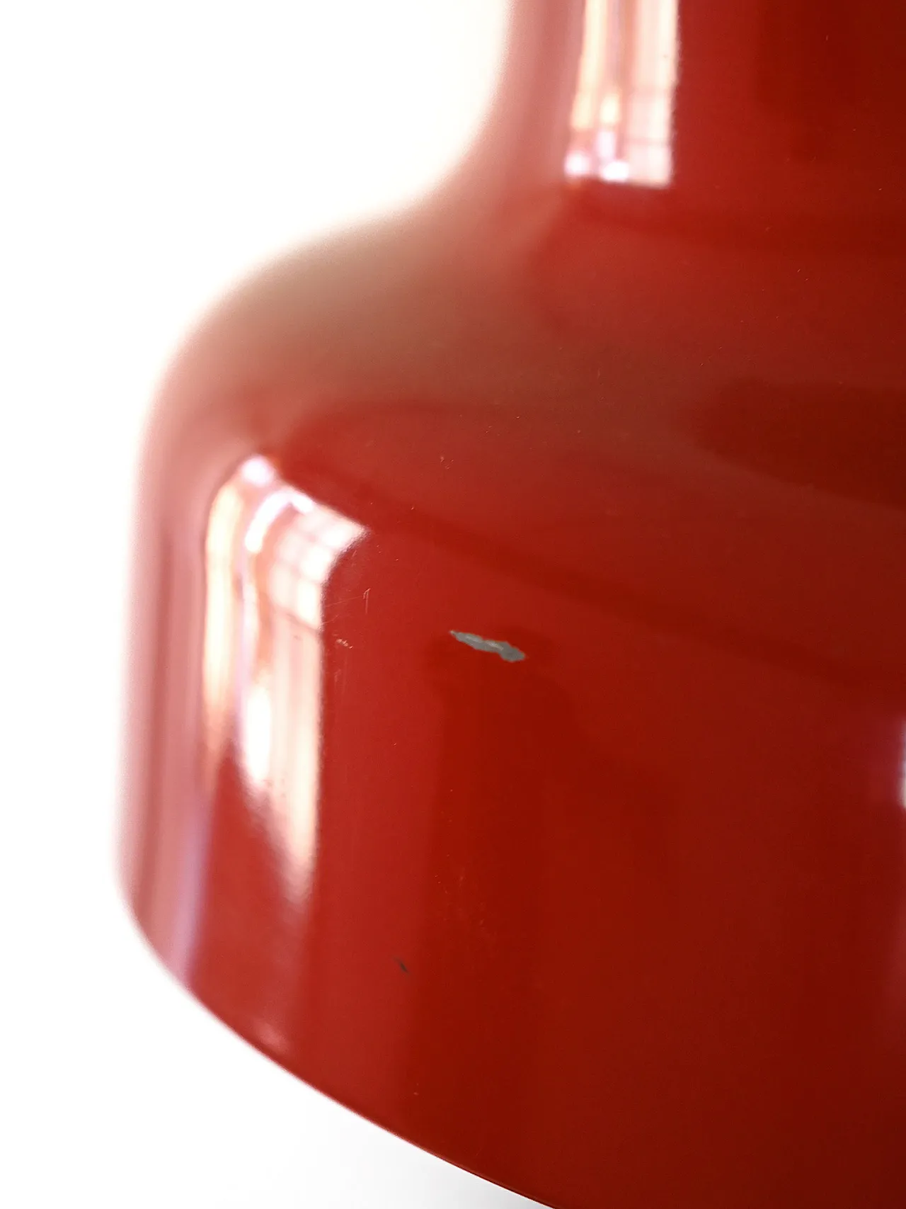 Red “Bumling” pendant lamp by Anders Pehrson 8