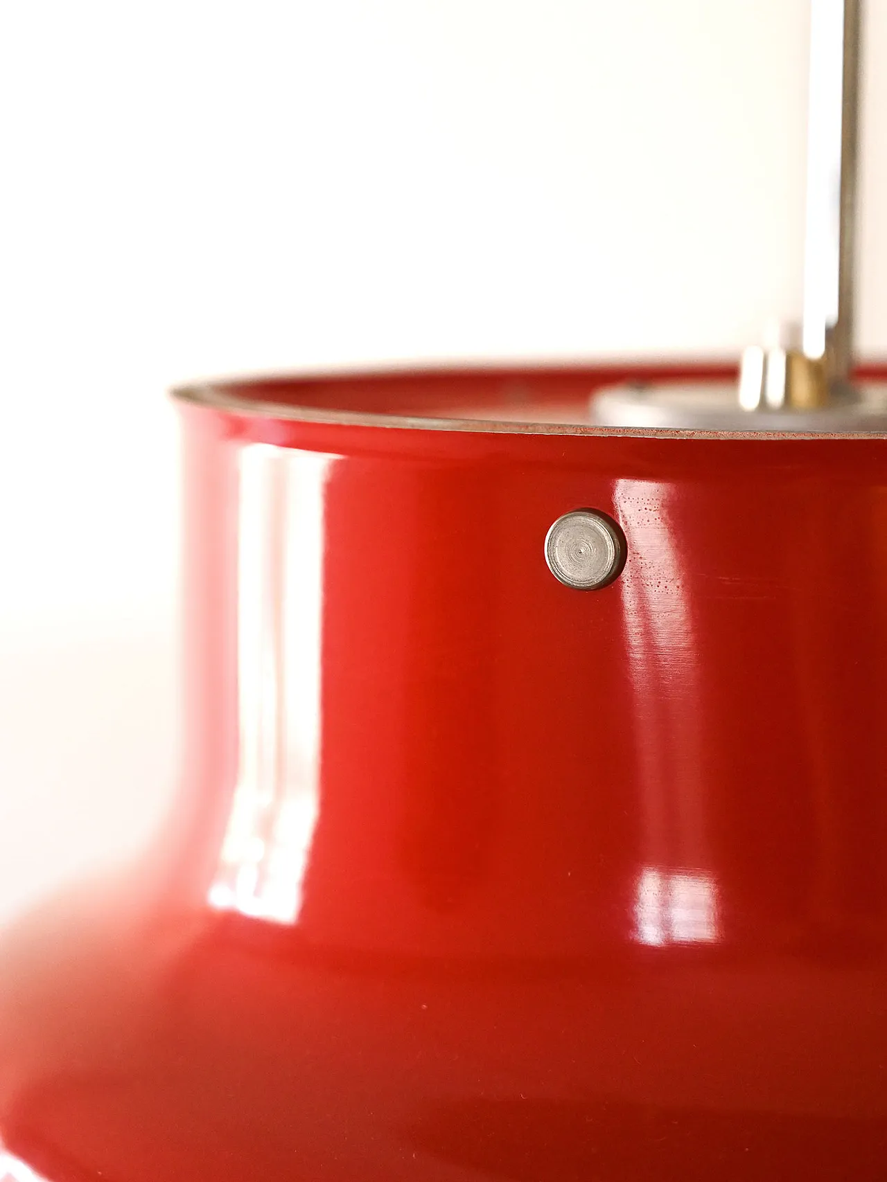 Red “Bumling” pendant lamp by Anders Pehrson 9