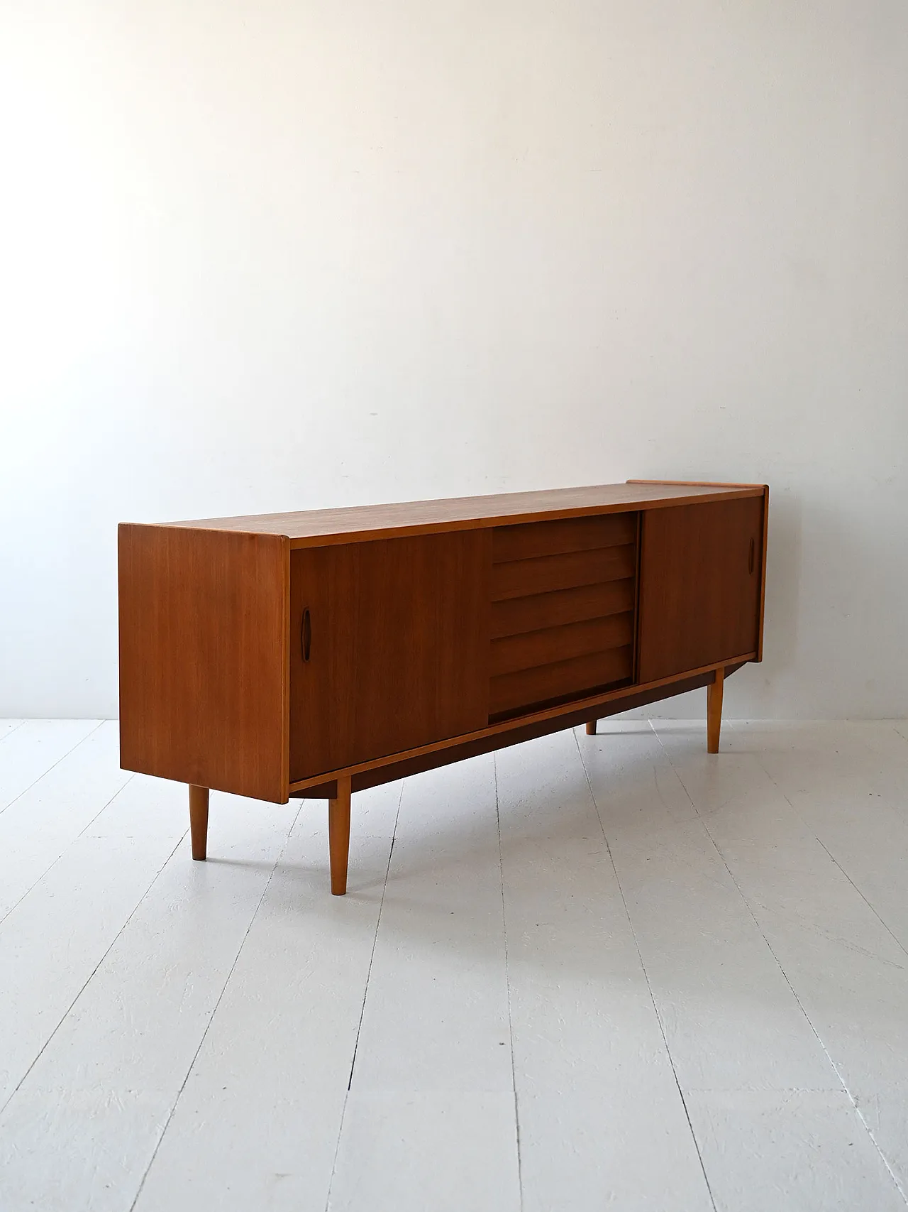 Sideboard “Trio” in teak and oak by Nils Jonsson for Hugo Troeds, ann 5