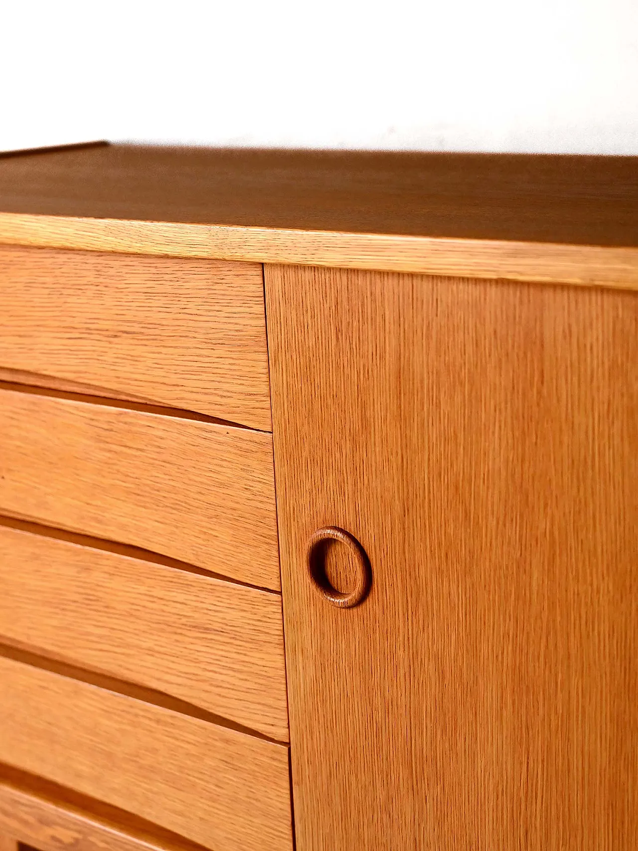Swedish Oak Sideboard “Ulvo” by Erik Wørts for IKEA, 1960s 9