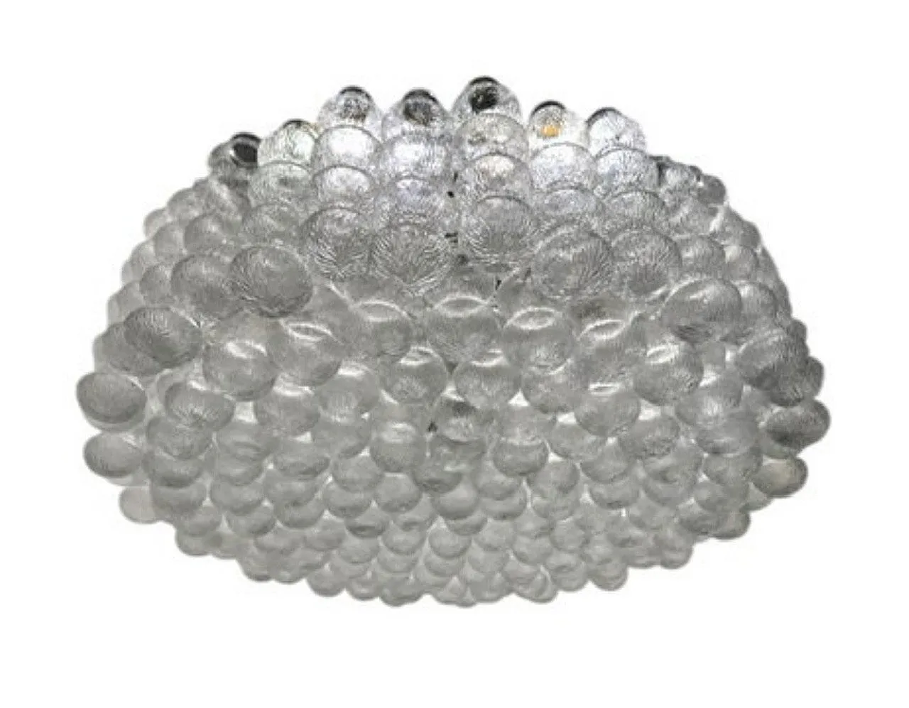 Large Bubble Chandelier in Murano Glass, 1980s 12