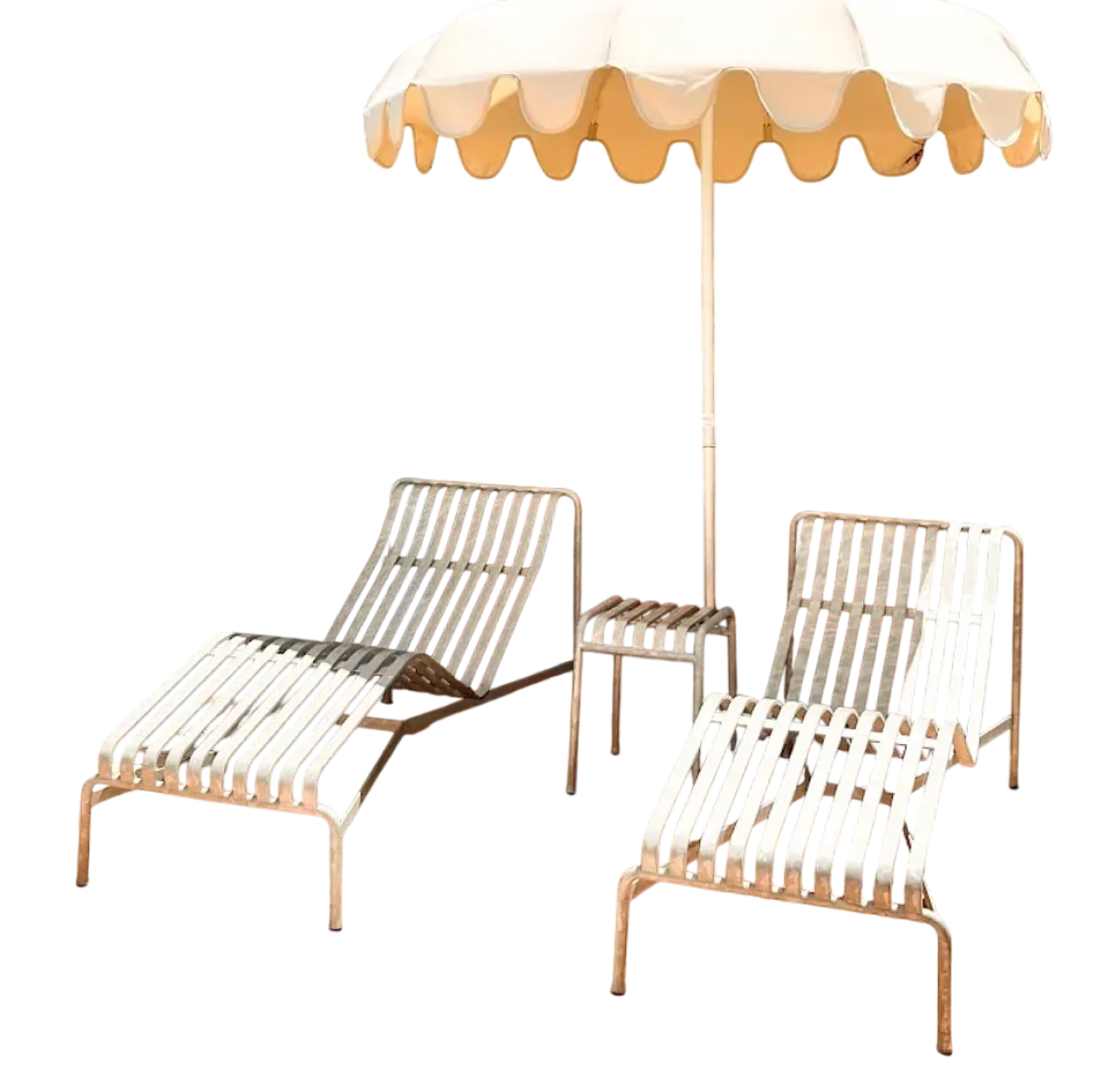 Chaise Longue Palissade di Ronan e Erwan Bouroullec per HAY 4