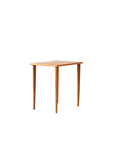 Small Coffee Scandinavo tables 1950s with turned legs