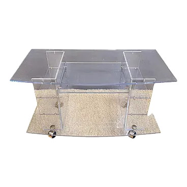 David Lange Altuglass hi-fi cabinet, 20th century