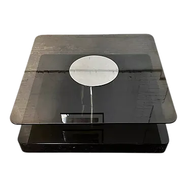 Square coffee table designed by Marco Fantoni for Tecno, 1970s