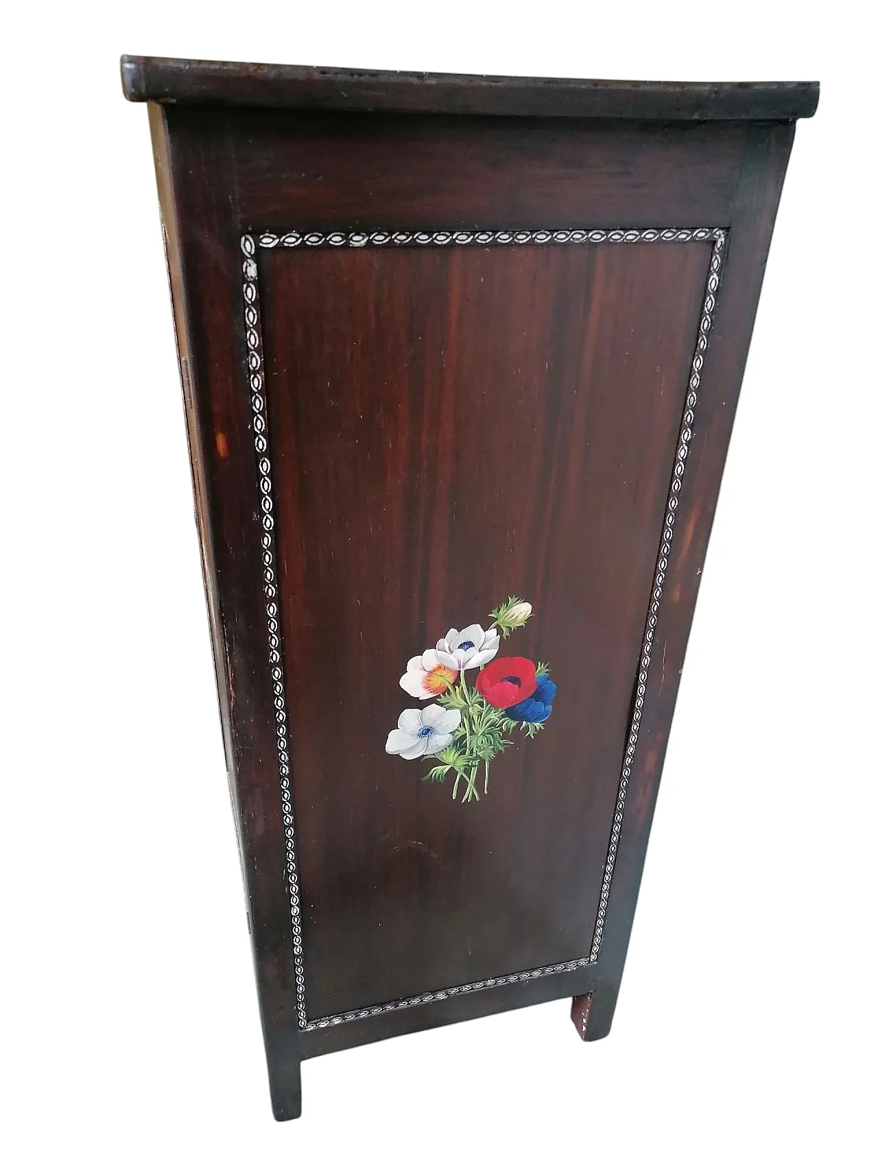 Credenza con Decori Dipinti a Mano, anni '50 3