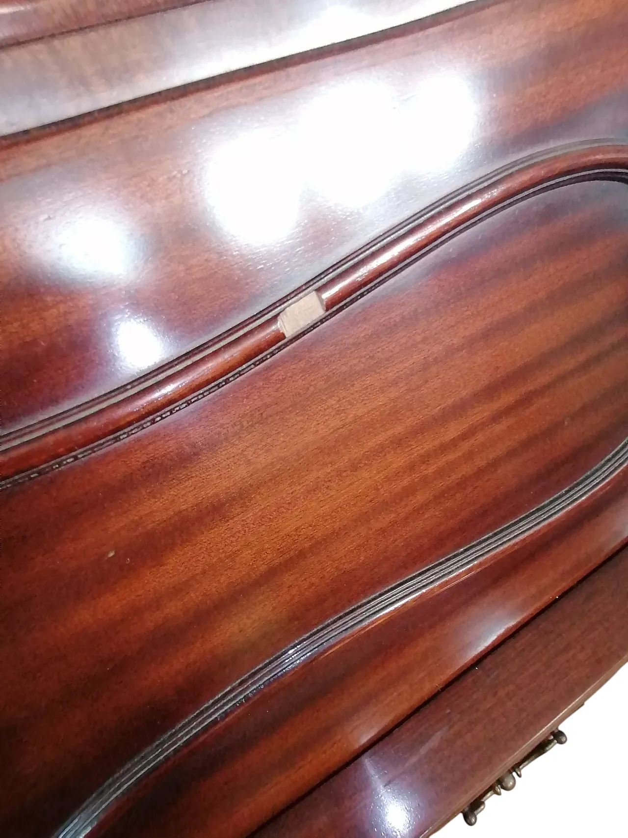 Vetrina Tremeau con secretaire Chippendale, anni '50 14