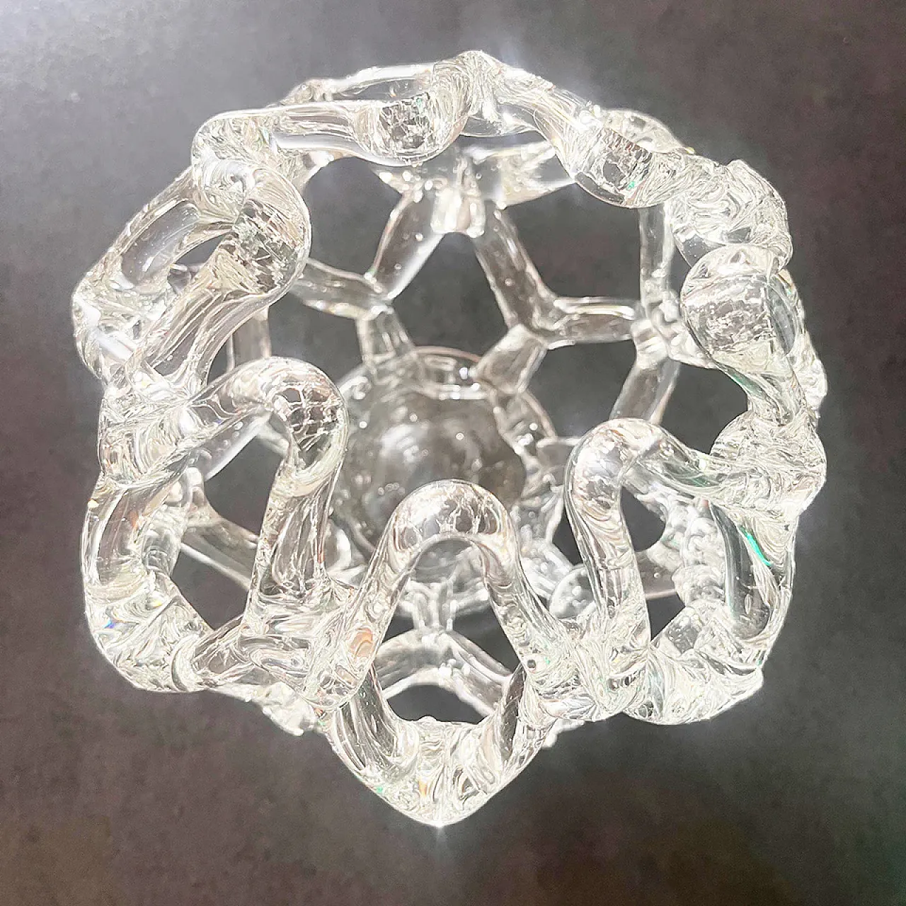 Perforated vase by Barovier & Toso, 1950s 3