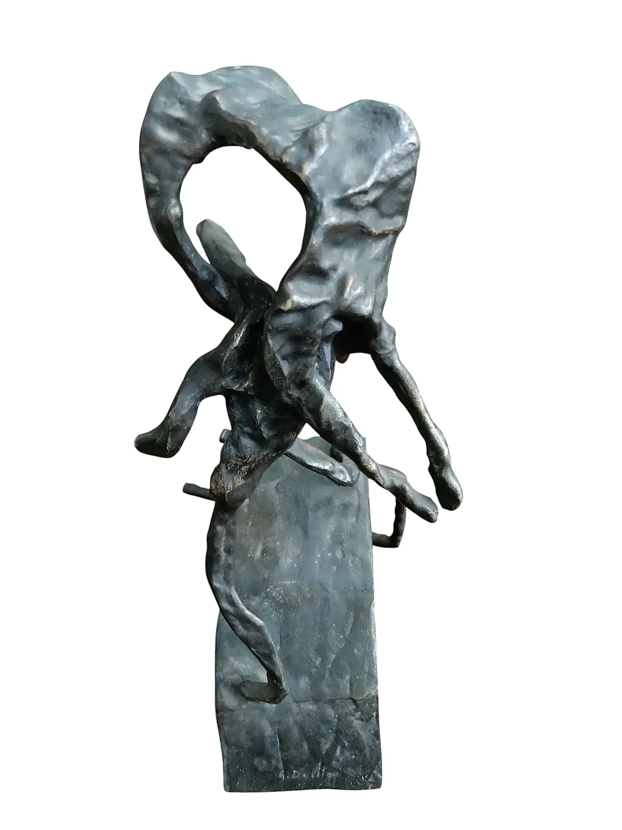 Scultura di Lottatori, anni '70, Bronzo 6