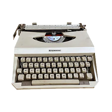 Suitcase typewriter, Mercedes Buromaschinen, 1970s