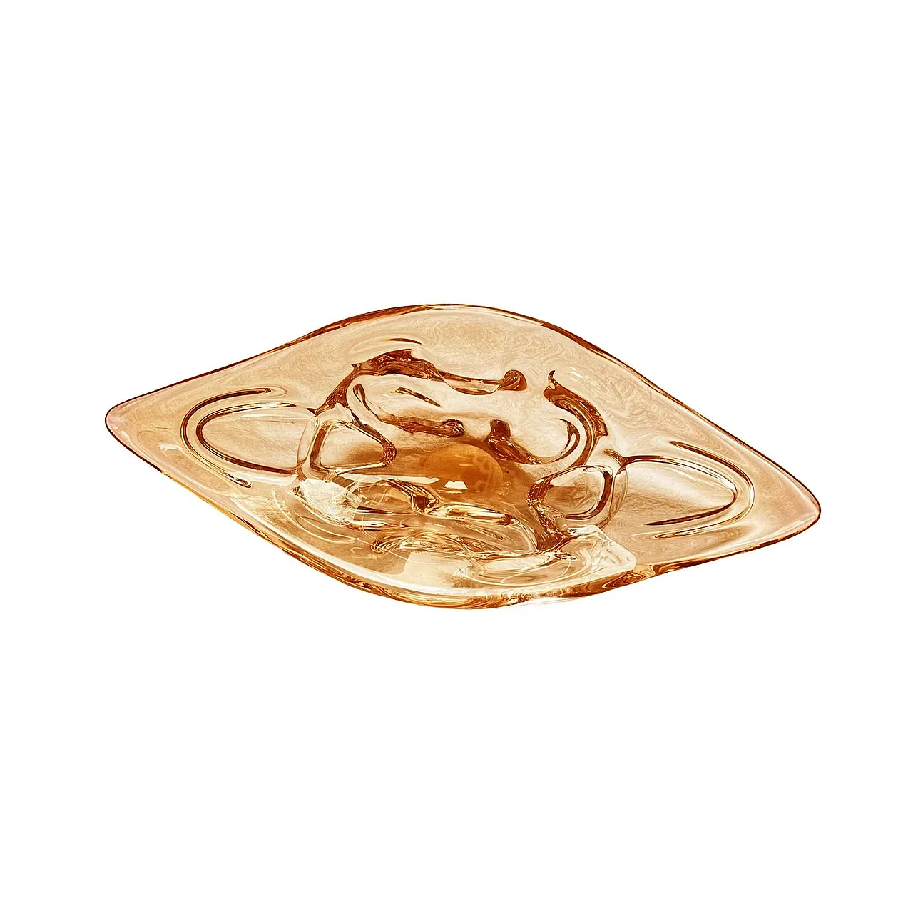 Large Platter by J. Hospodka, Chribska Sklarna, 1960s 5