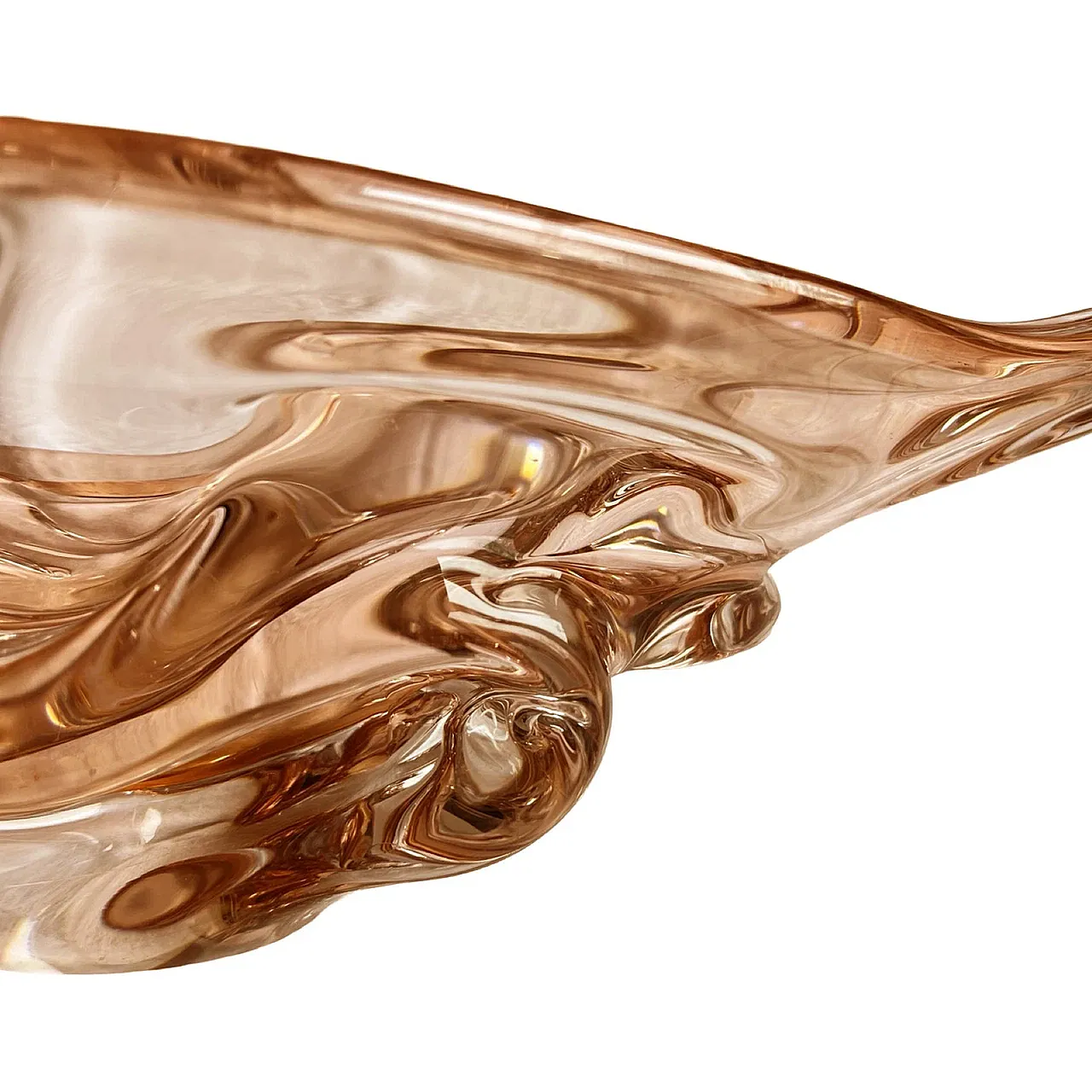 Large Platter by J. Hospodka, Chribska Sklarna, 1960s 7