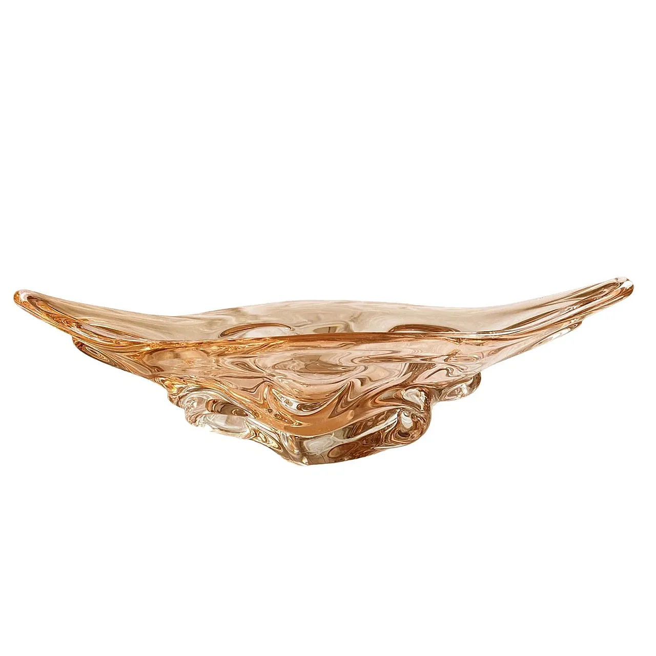 Large Platter by J. Hospodka, Chribska Sklarna, 1960s 8