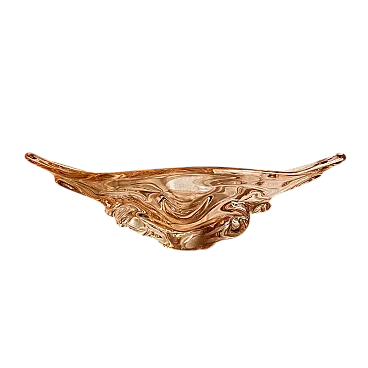 Large Platter by J. Hospodka, Chribska Sklarna, 1960s