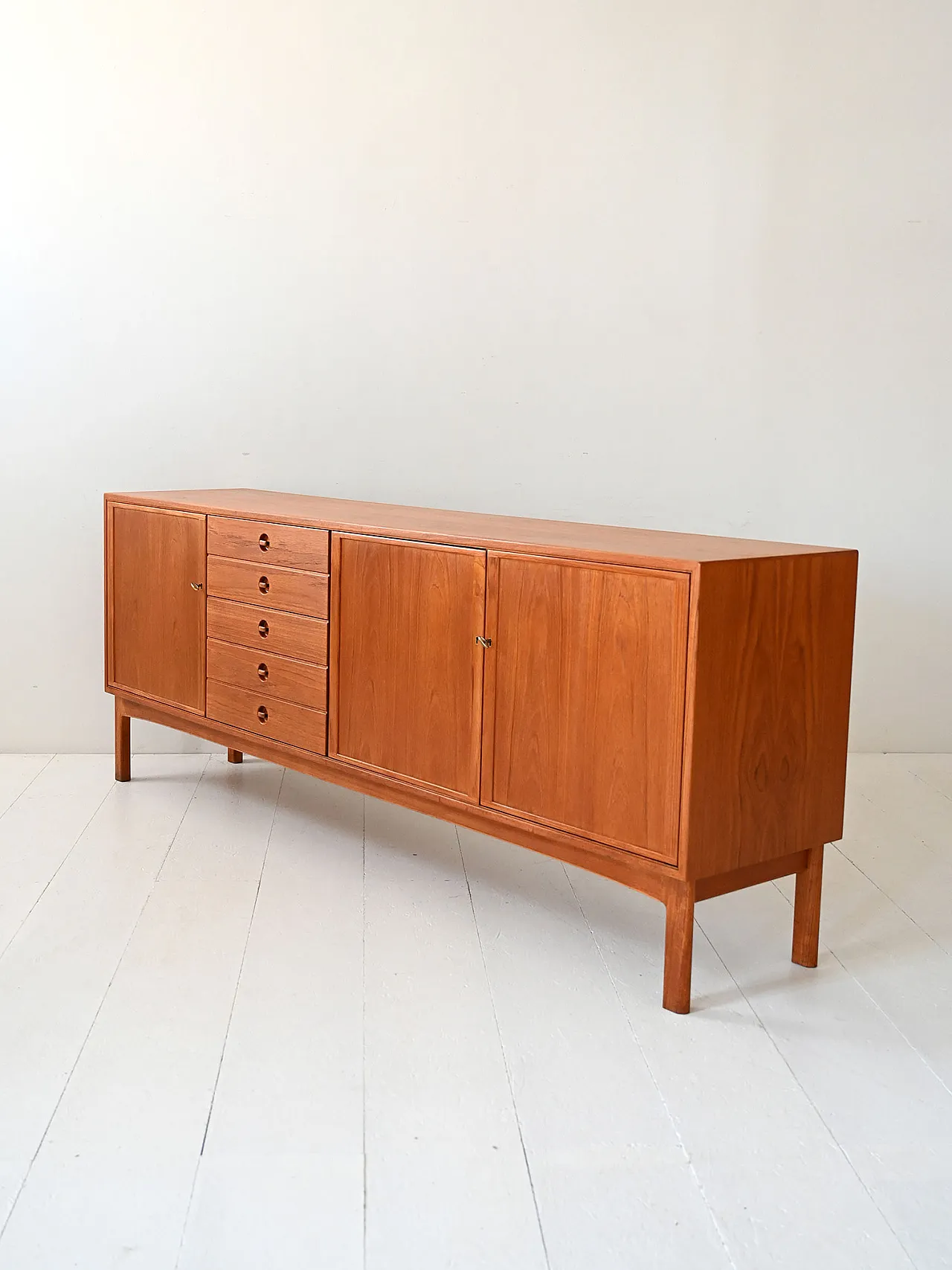 Sideboard “Tiveden” in teak di Engström & Myrstrand, anni ’60 5